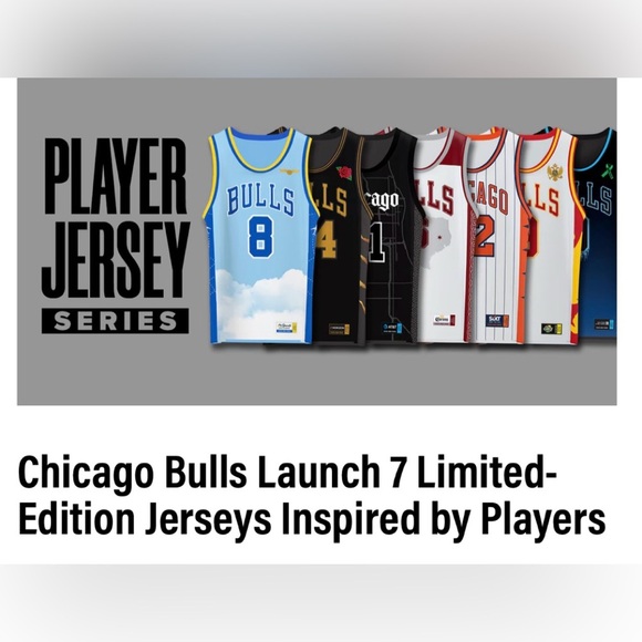 New Chicago Bulls Limited Edition “Flight 8” Jersey - Picture 3 of 5